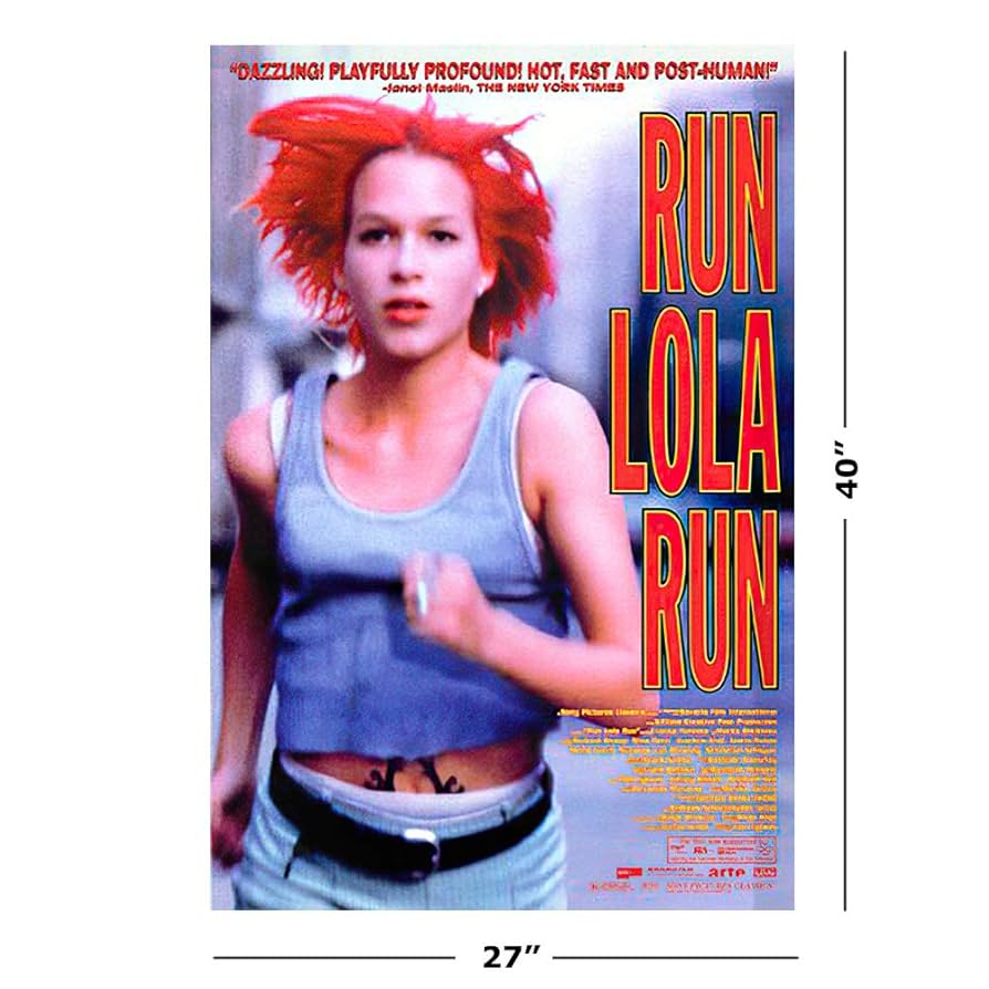 ラン・ローラ・ラン　USオリジナル映画ポスター ラン・ローラ・ラン ポスター RUN LOLA Lサイズ : バニティ